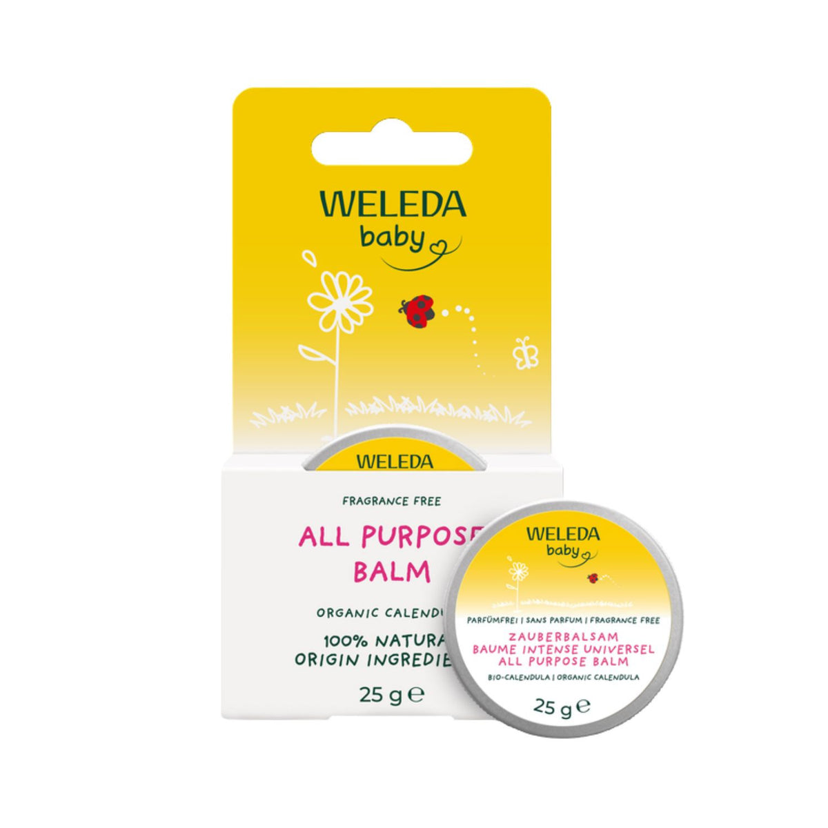 Weleda All Purpose Balm 25g, imported from the UK
