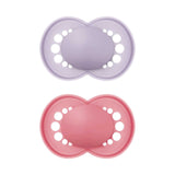 MAM Original soother 2 pack plain pink (British brand)