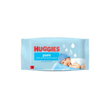Huggies Pure baby wipes 0% plastic 48s - British product