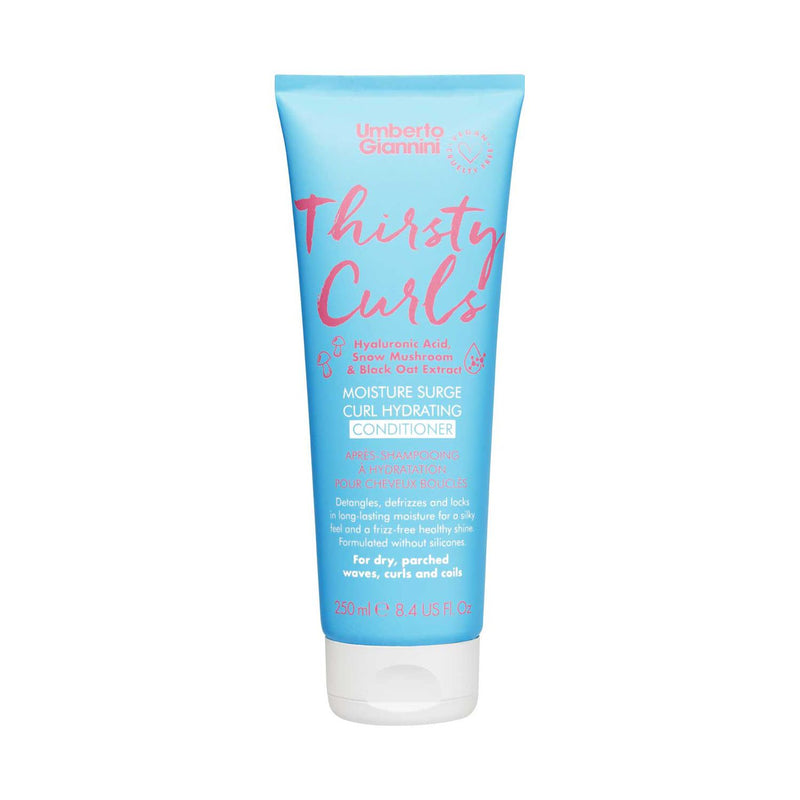 Umberto Giannini Thirsty Curls Hydrating Conditioner 250ml (British brand)