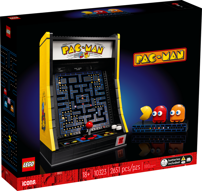 LEGO PAC-MAN Arcade building set 2651 pieces, UK version