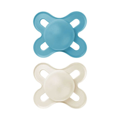 Boots MAM Original Start 0-2 Months Baby Soother 2 Pack - Blue- Buy online at McGrocer