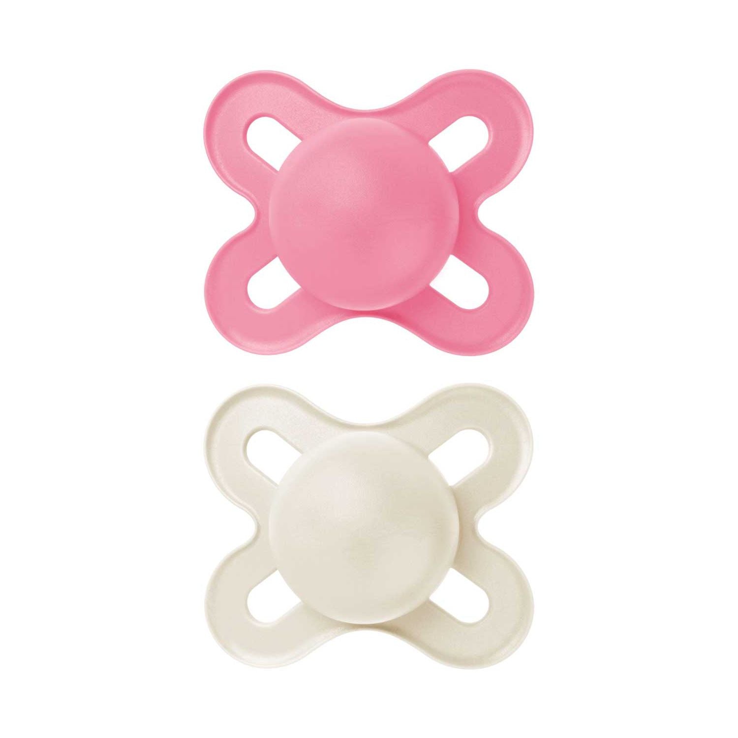 MAM Original Start soother 2 pack pink, imported from the UK