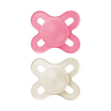 MAM Original Start soother 2 pack pink, imported from the UK