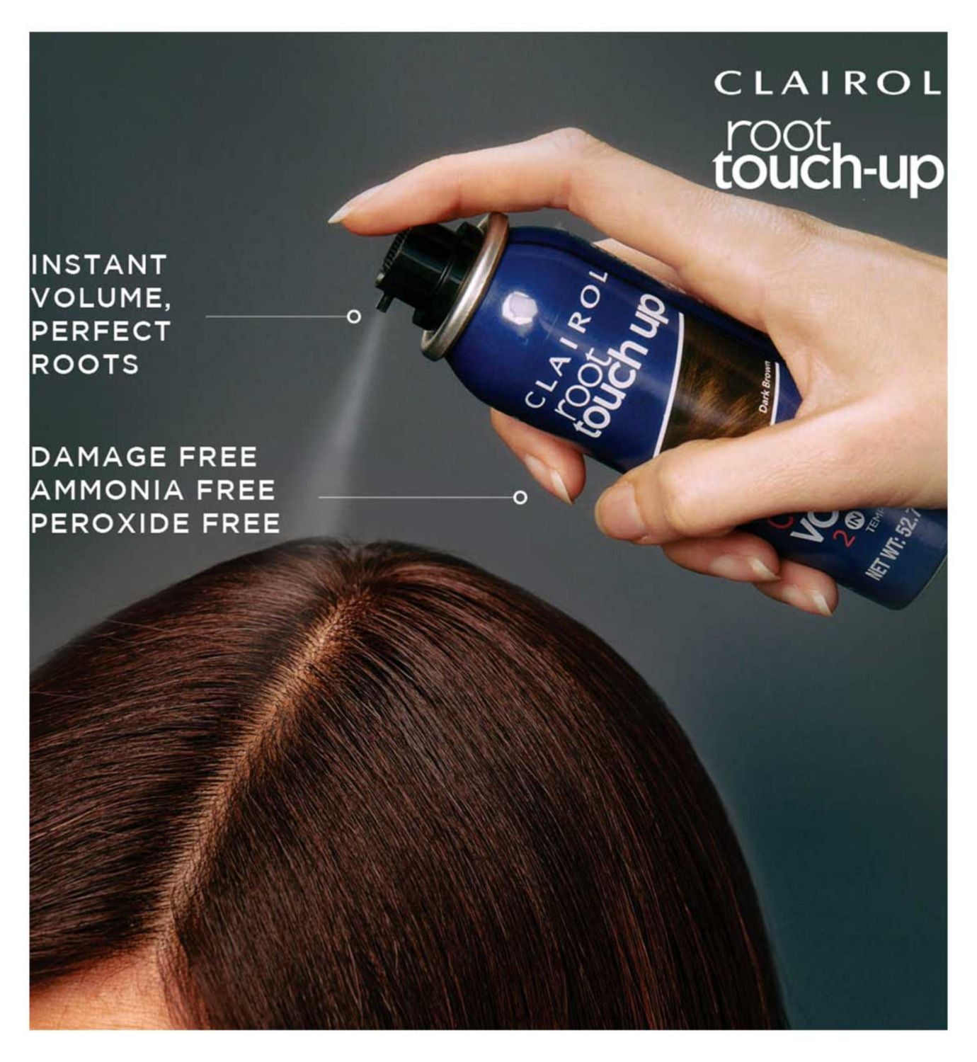 Clairol Root Touch Up Spray Dark Brown - British product