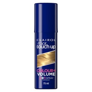Clairol Root Touch Up Spray 2 en 1 pour cheveux blonds foncés à moyens