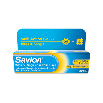 Boots Savlon Bites & Stings Pain Relief Gel - 20g- Buy online at McGrocer