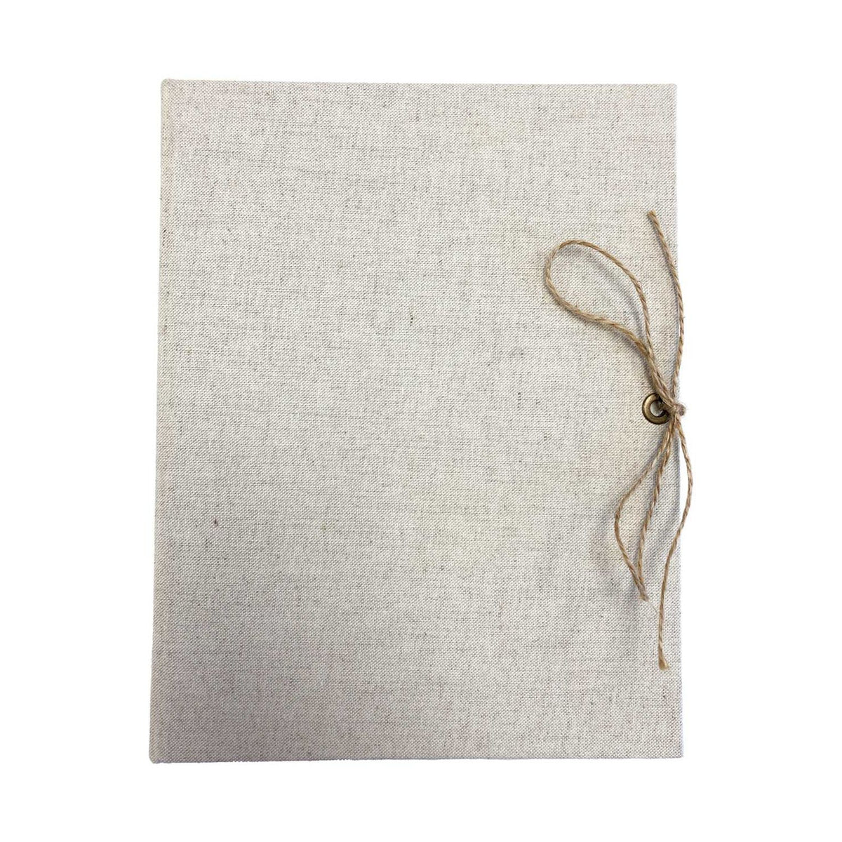 Home Collection linen tie up photo album 19.5x25.5cm, UK version