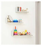 Tutti Bambini L-shaped wall shelves set of three dove grey (British brand)
