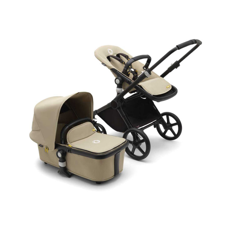 Bugaboo Fox Cub pushchair Black Desert Beige - British product