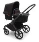 Bugaboo Fox Cub Kinderwagen, Mitternachtsschwarz, Standardgröße – Britisches Produkt