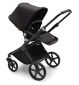 Bugaboo Fox Cub Kinderwagen, Mitternachtsschwarz, Standardgröße – Britisches Produkt