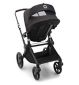 Bugaboo Fox Cub Kinderwagen, Mitternachtsschwarz, Standardgröße – Britisches Produkt