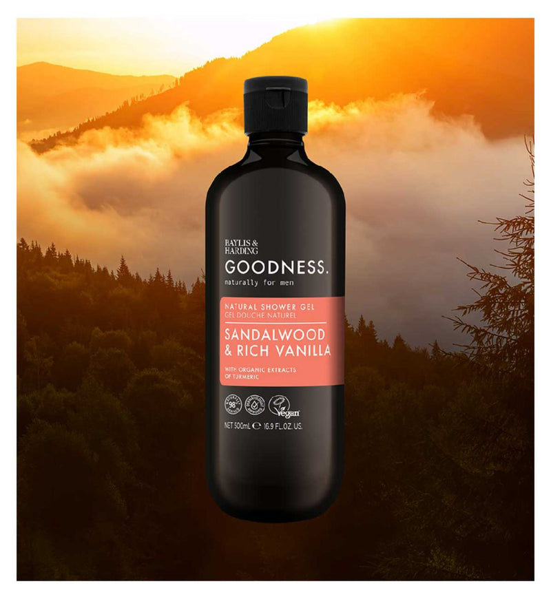 Baylis & Harding Goodness Sandalwood Vanilla Shower Gel 500ml - British product