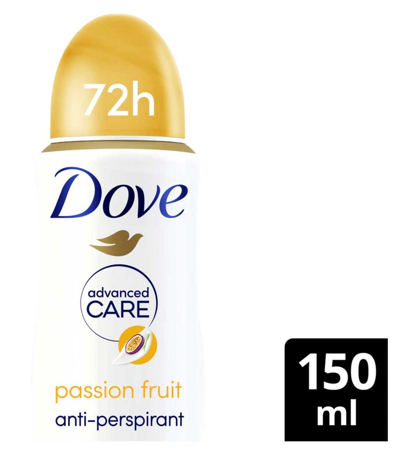 Dove Anti-Perspirant Spray Passion Fruit & Lemongrass 150ml - British product