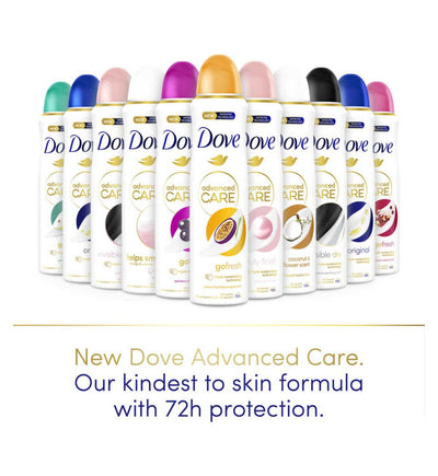 Boots Dove Advanced Care Go Fresh Passion Fruit & Lemongrass Anti-Perspirant Spray 150ml- Buy online at McGrocer