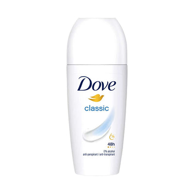 Boots Dove Classic Antiperspirant Deodorant Roll On for Women 50ml- Buy online at McGrocer