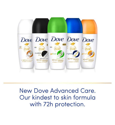 Dove Advanced Care Go Fresh Déodorant Anti-Transpirant Roll-On Parfum Concombre 50ml
