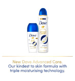 Dove Advanced Care Original anti-perspirant roll on 50ml - British product