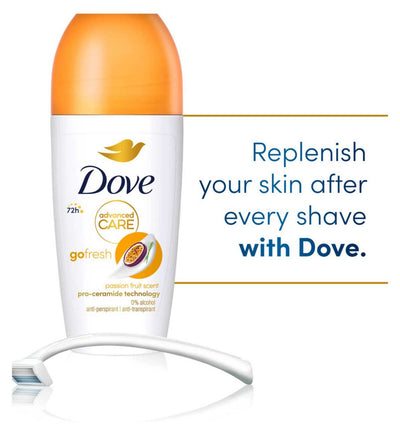 Dove Advanced Care Go Fresh Passionsfrucht Antitranspirant-Roll-On 50 ml