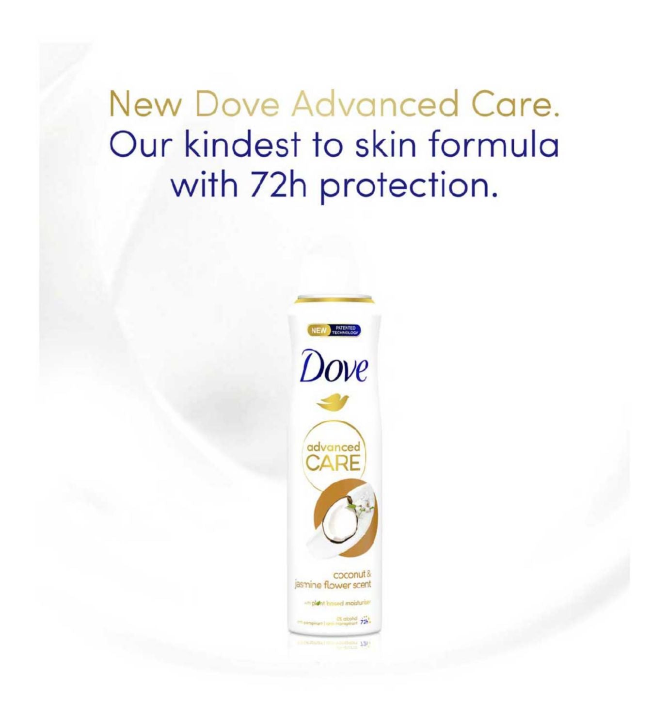 Dove Advanced Care Coconut & Jasmine Anti-Perspirant Spray 200ml - British product