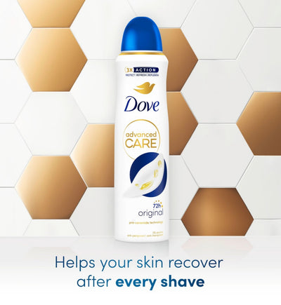 Dove Advanced Care Original Anti-Perspirant Deodorant Spray 150ml