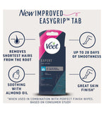 Veet wax strips face sensitive skin 20s - British product