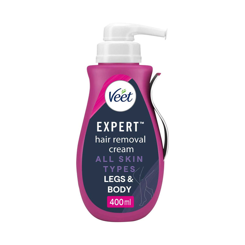 Veet Expert Hair Removal Cream 400ml, imported from the UK