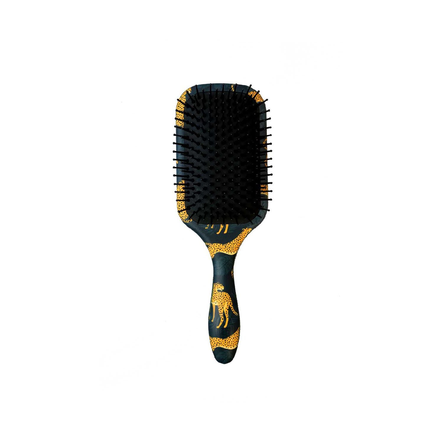 Denman D83 Deluxe Leopard Print Paddle Brush