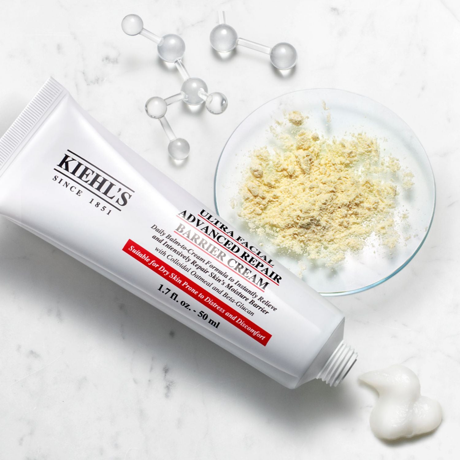 Kiehl's Ultra Facial Advanced Repair Barrier Cream 50ml, imported from the UK