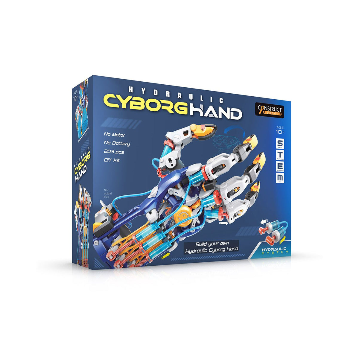 Hydraulic cyborg hand building kit 203 pieces, UK version
