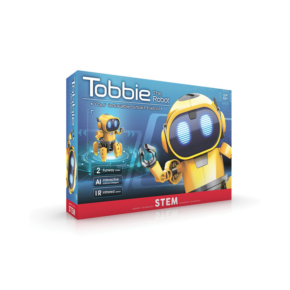 Tobbie robot kit with infrared sensor - British product