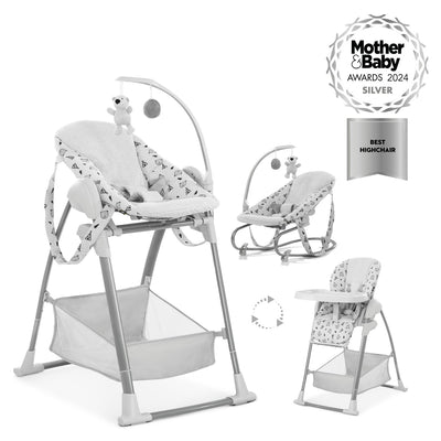Boots Hauck Sit N Relax 3in1 Highchair - Grey- Buy online at McGrocer