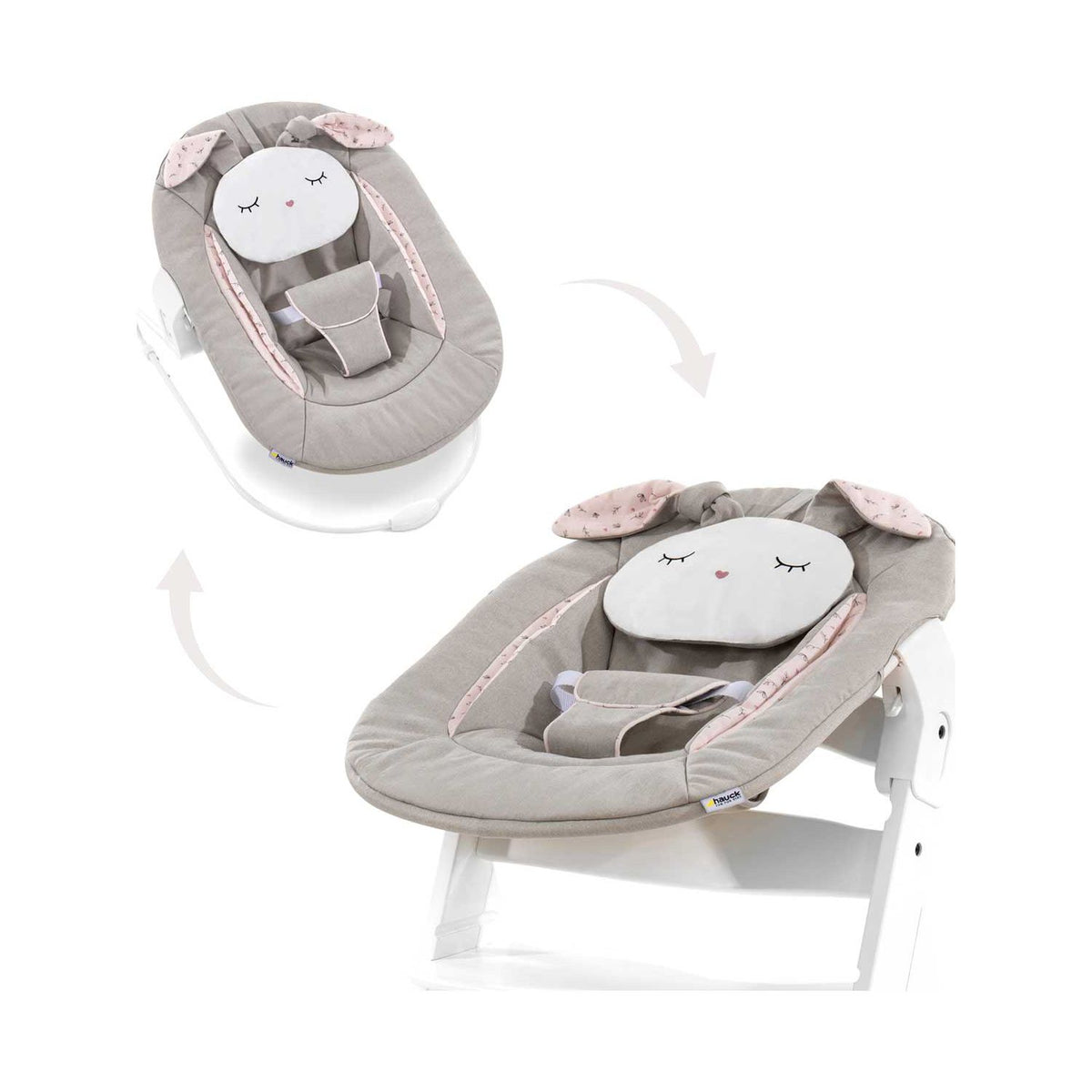 Hauck Alpha bouncer 2 in 1 Beige Bloom - British product