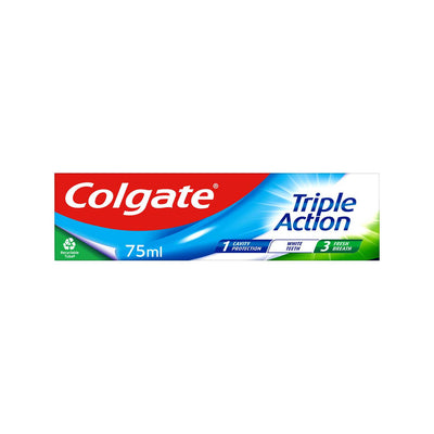 Boots Colgate Triple Action Zahnpasta 75ml - Online bei McGrocer kaufen