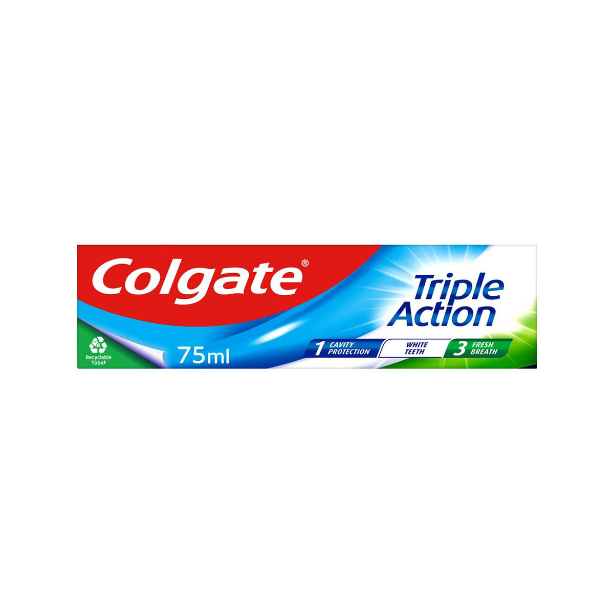 Colgate Triple Action toothpaste 75ml - British product