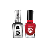 Sally Hansen Miracle Gel Duo Rhapsody Red - British product