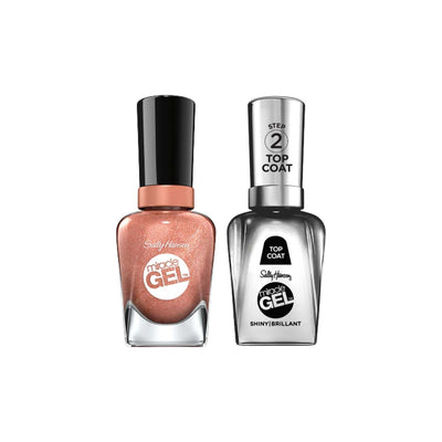 Boots Sally Hansen Miracle Gel Nail Polish Duo Terra Coppa- Buy online at McGrocer