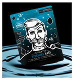 BARBER PRO hydrating hyaluronic acid sheet mask, imported from the UK