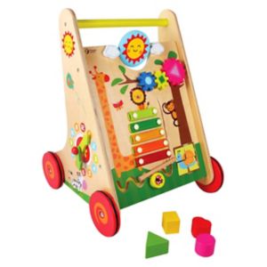Classic World Learning Walker Wooden Baby Toy - British product