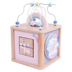 Classic World Dream Activity Cube Wooden Toy - British product