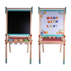 Chevalet multifonctionnel Classic World à hauteur réglable pour dessin d'enfants