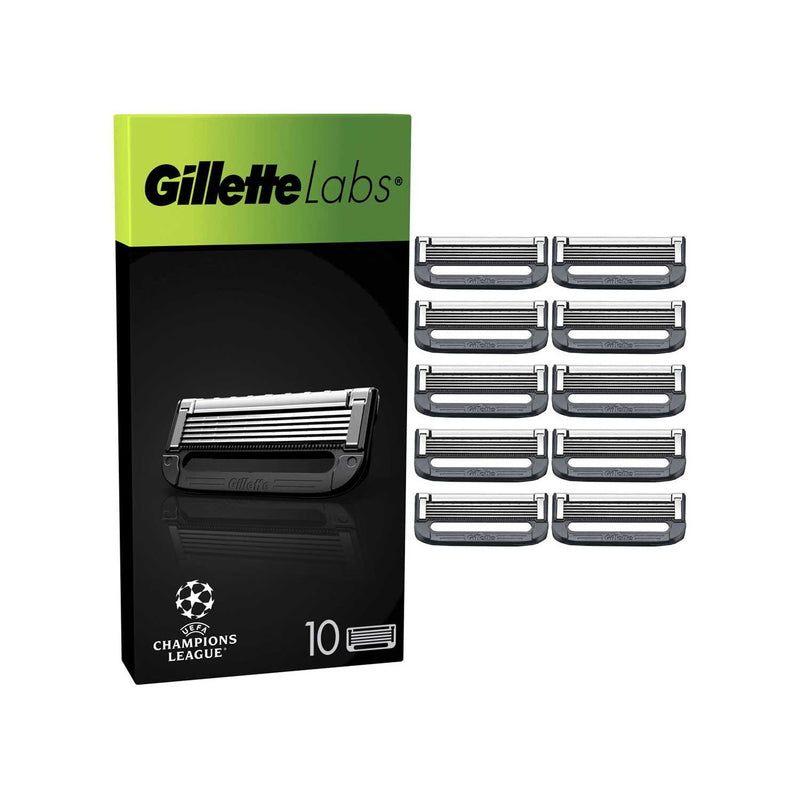 Gillette razor blade refills UEFA Champions League pack of 10 - British product