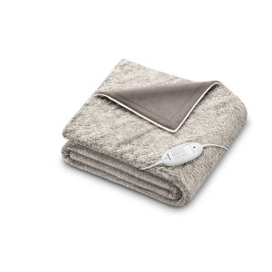 Beurer Nordic Fluffy Heated Throw 180cm x 130cm, imported from the UK