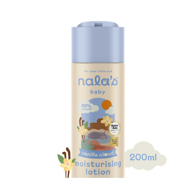 Boots Nala's Baby Vanilla Cloud Baby Body Lotion 200ml- Buy online at McGrocer