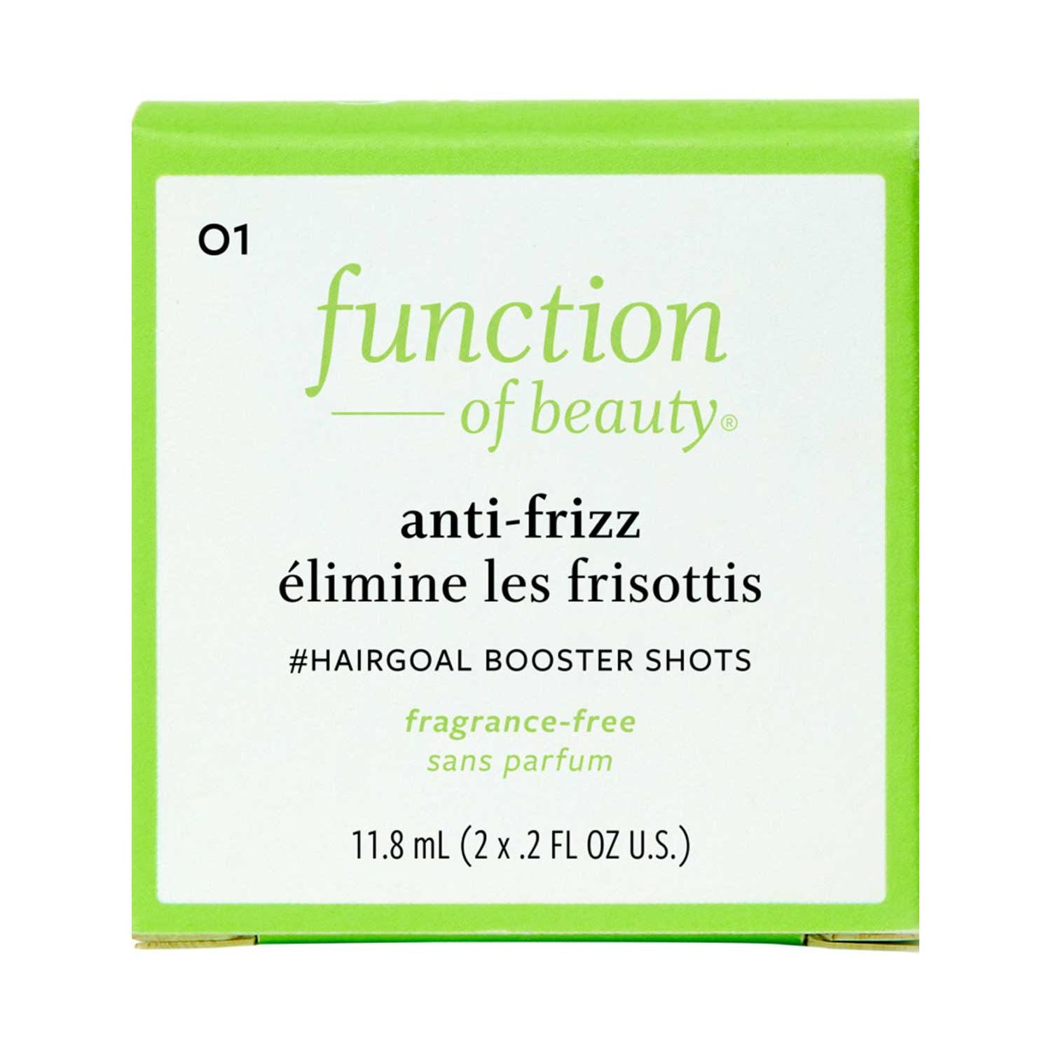 Function of Beauty Anti-Frizz Hair Booster Treatment 11.8ml (British brand)