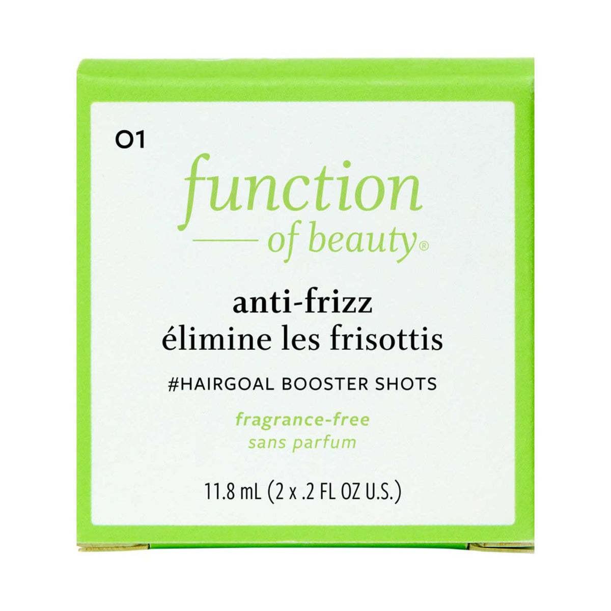 Function of Beauty Anti-Frizz Hair Booster Treatment 11.8ml (British brand)