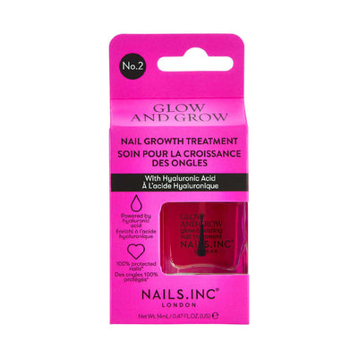 Boots Nails.INC Glow And Grow Nail Treatment- Buy online at McGrocer