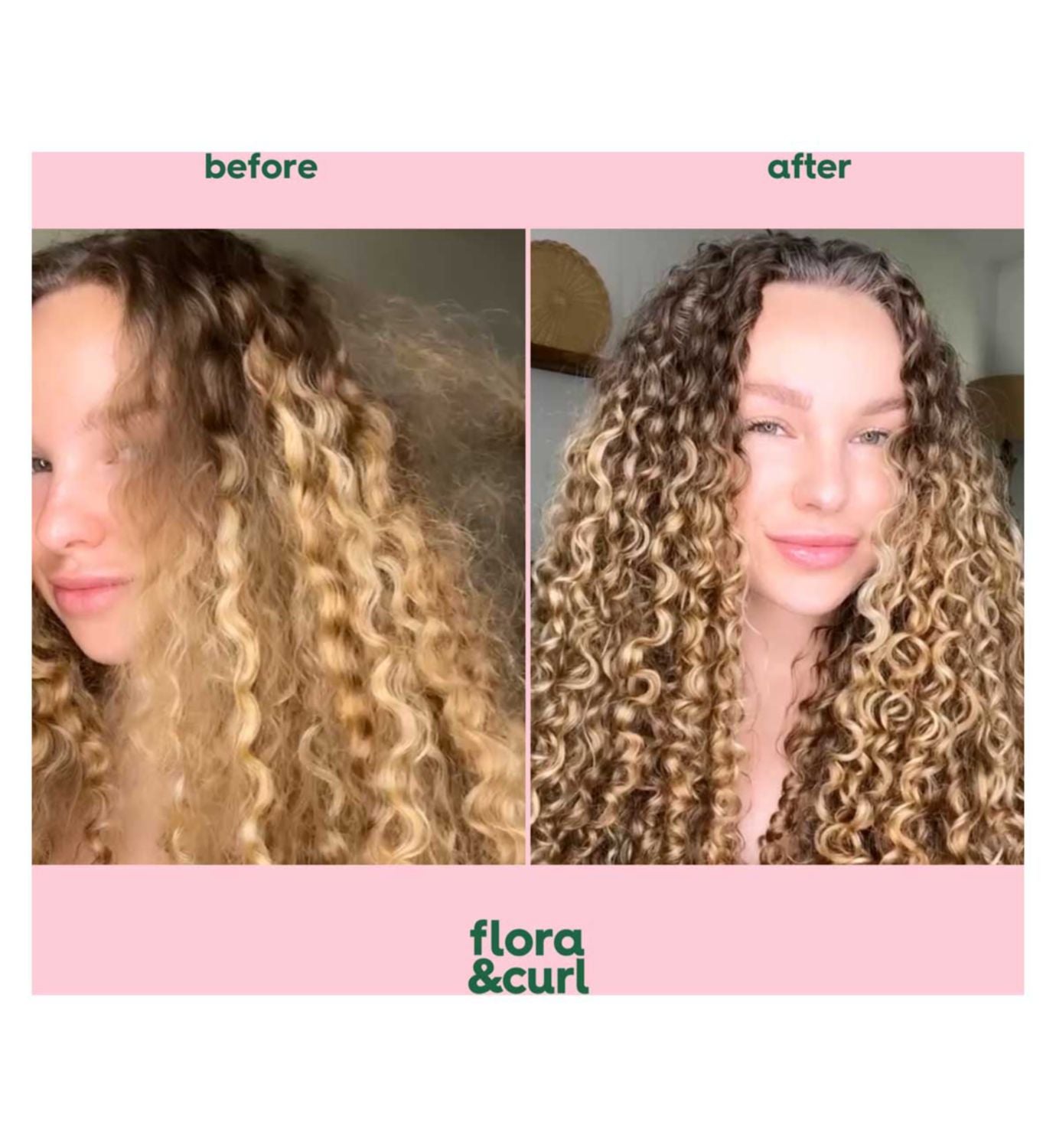 Flora & Curl rose water cream shampoo 300ml, UK version