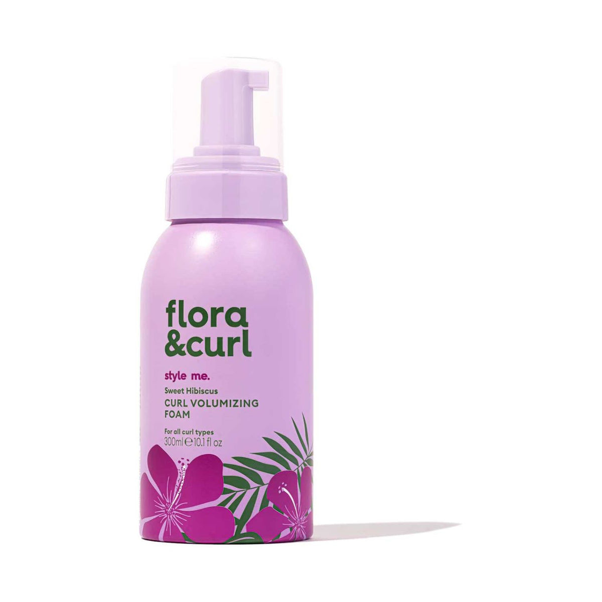 Flora & Curl Sweet Hibiscus volumizing foam, UK version
